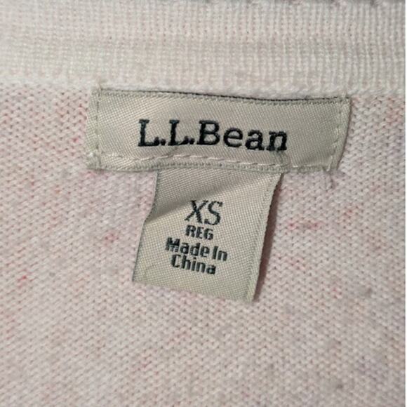 L.L. Bean Women XS Paisley 100% Supima Cotton Cardigan Preppy Clueless Retro Y2K - Picture 5 of 7